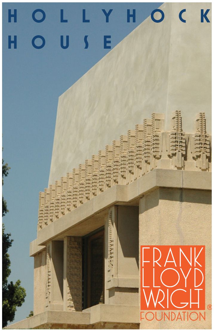 Frank Lloyd Wright Hollyhock House Magnet