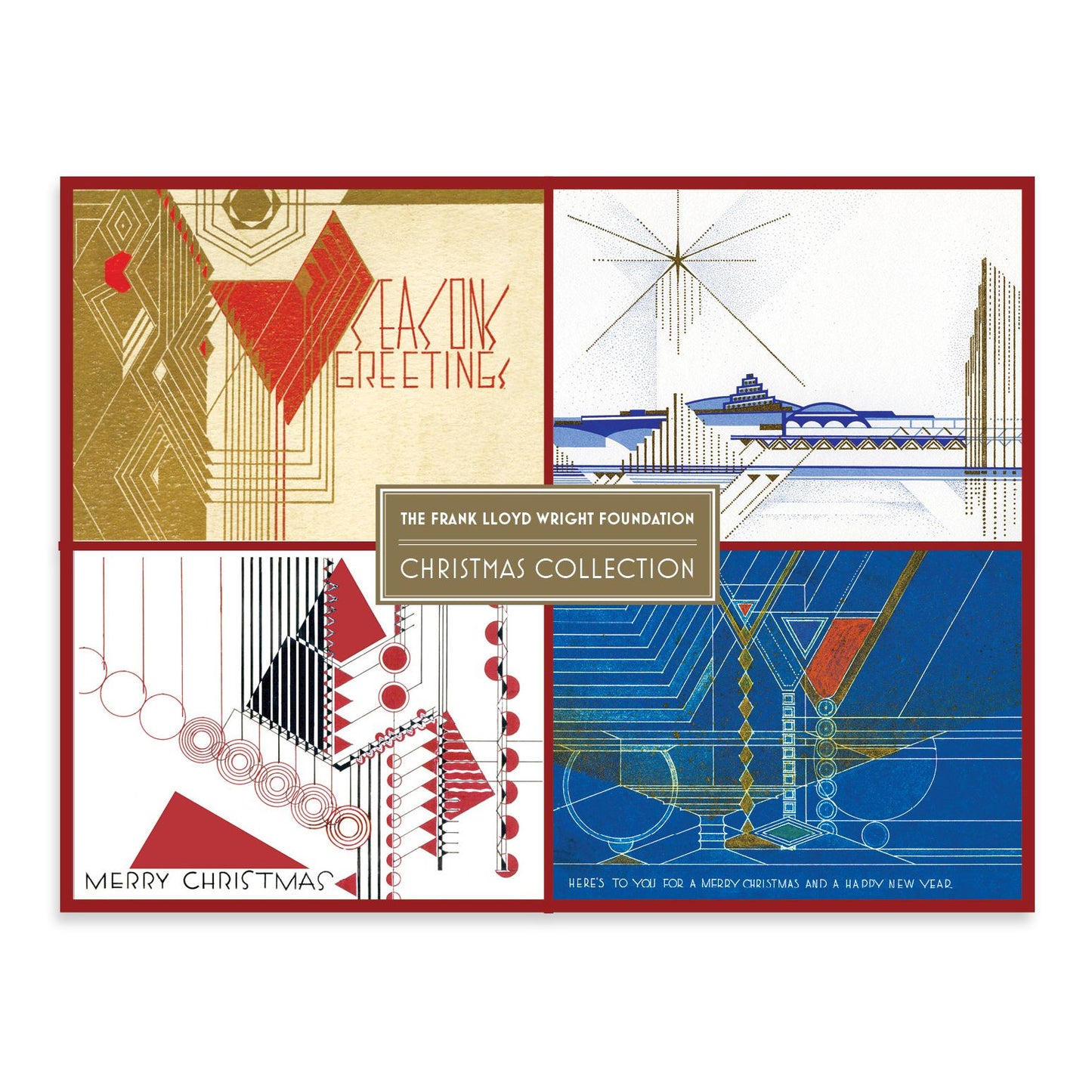 Frank Lloyd Wright Holiday Deluxe Notecards