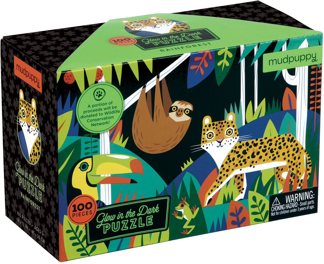 Rainforest Glow-In-The-Dark Puzzle