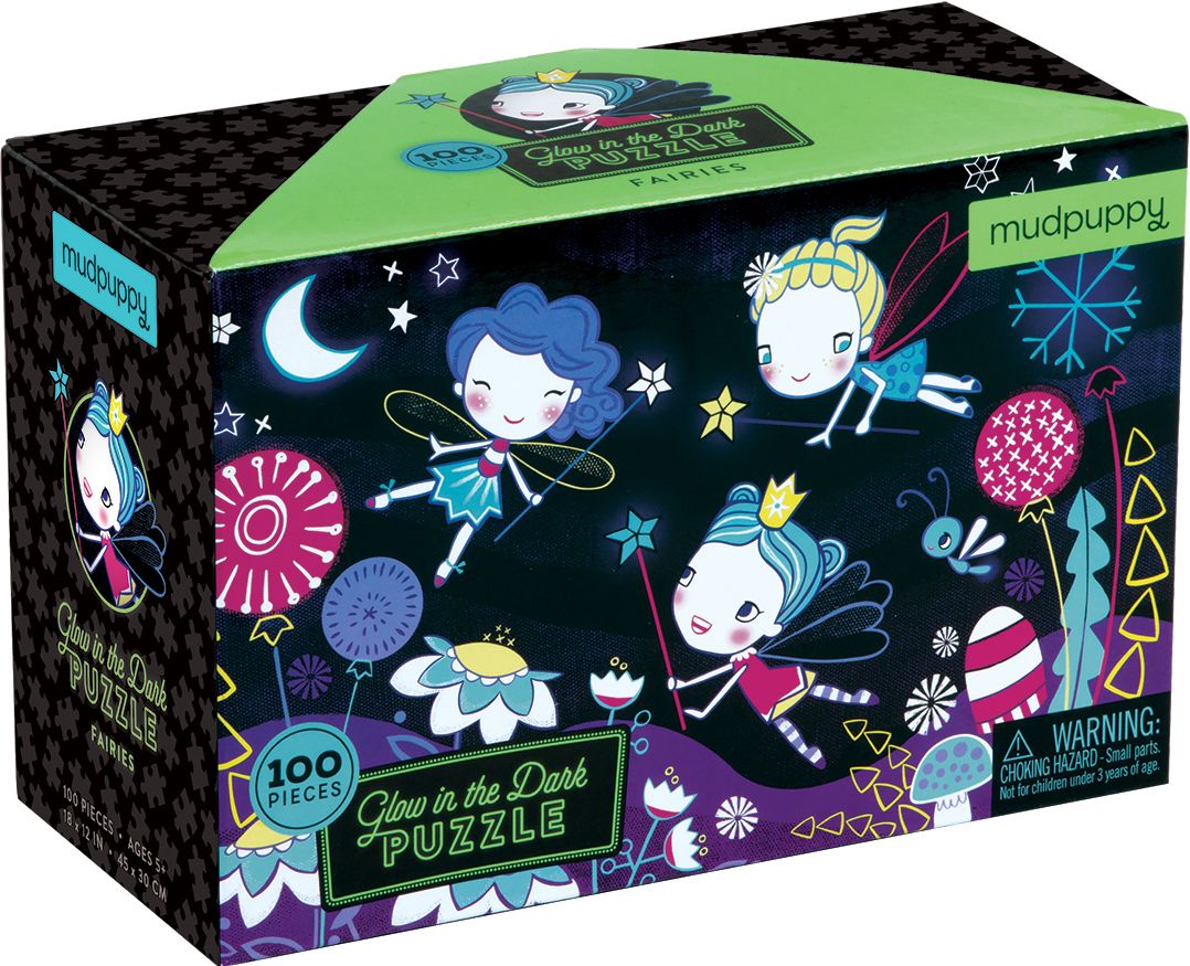 Fairies Glow-In-The-Dark Puzzle