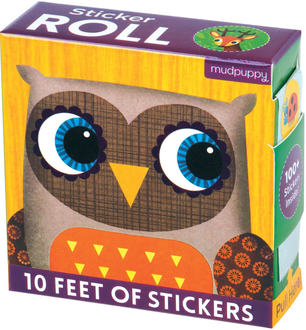 Forest Friends Sticker Roll