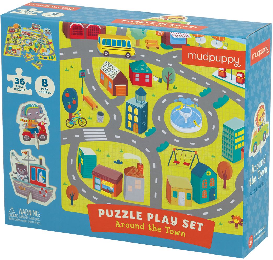Around the Town Puzzle Play Set