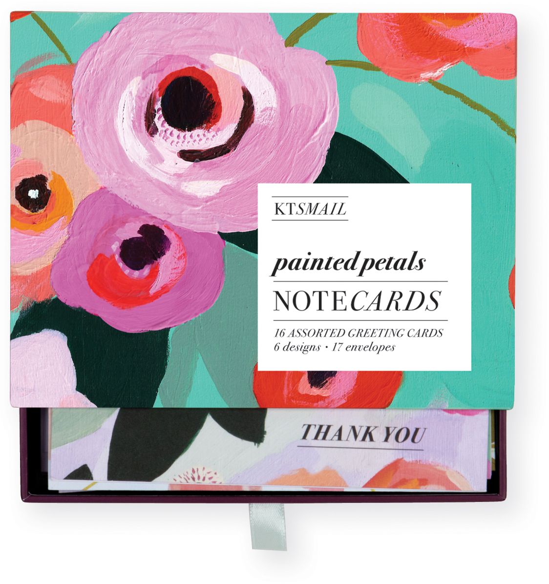 Painted Petals Greeting Card Assortment