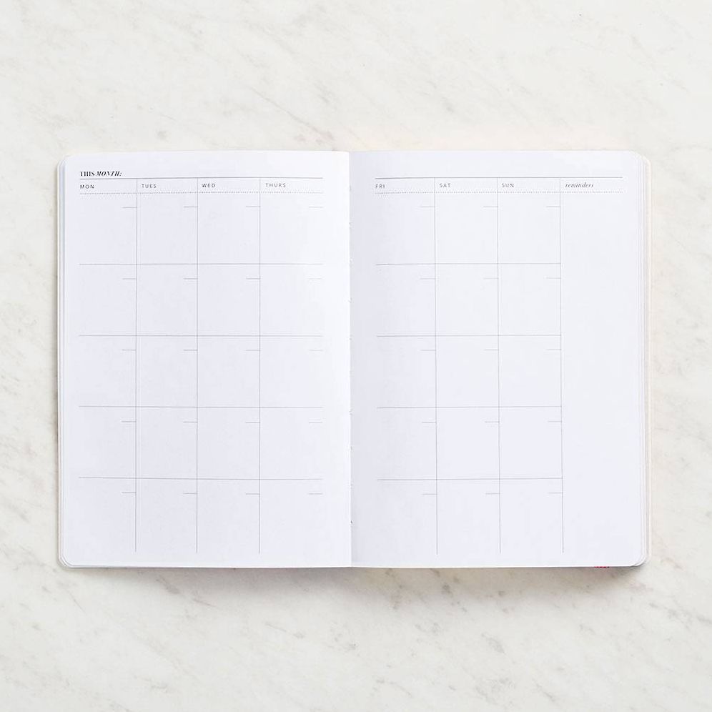 Painted Petals Undated Planner