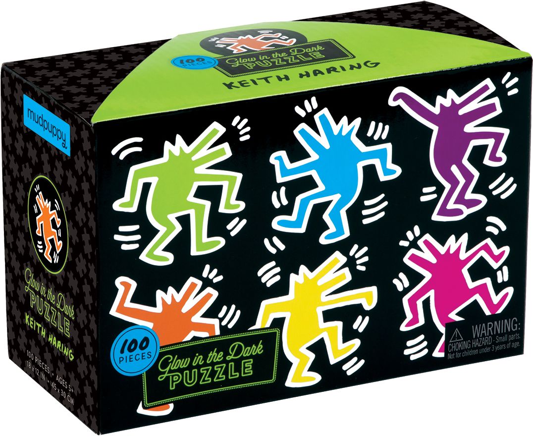 Keith Haring Glow-In-The-Dark Puzzle