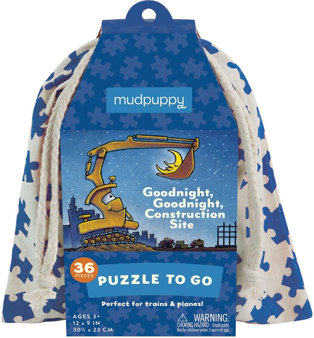 Goodnight, Goodnight, Construction Site Puzzle to Go
