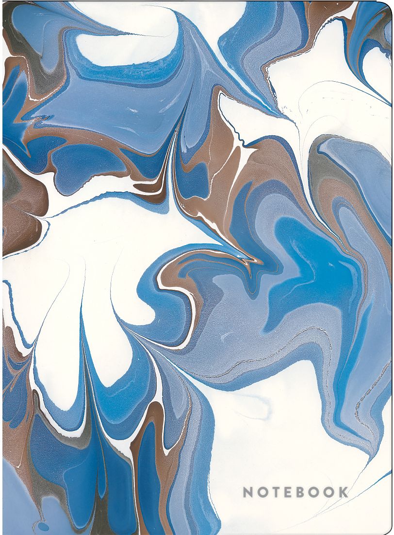 Galison Adrift Marbled Deluxe Spiral Journal Lined