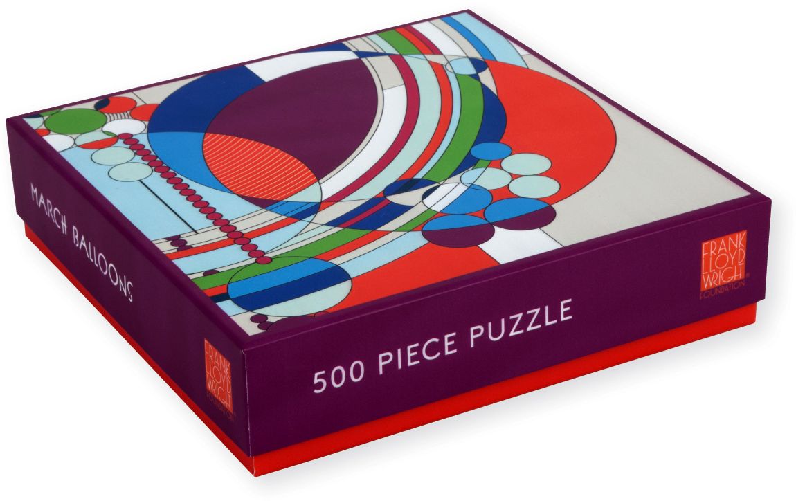 Frank Lloyd Wright March Balloons 500 Piece Puzzle