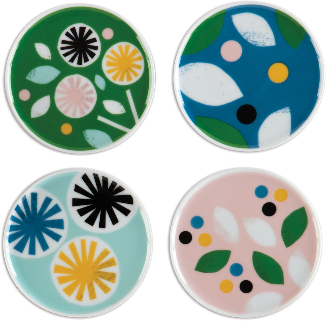 Lorena Siminovich Porcelain Coaster Set