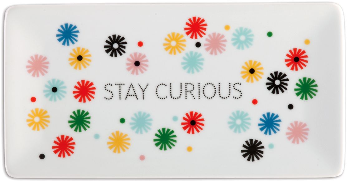 Lorena Siminovich Rectangle Porcelain Tray