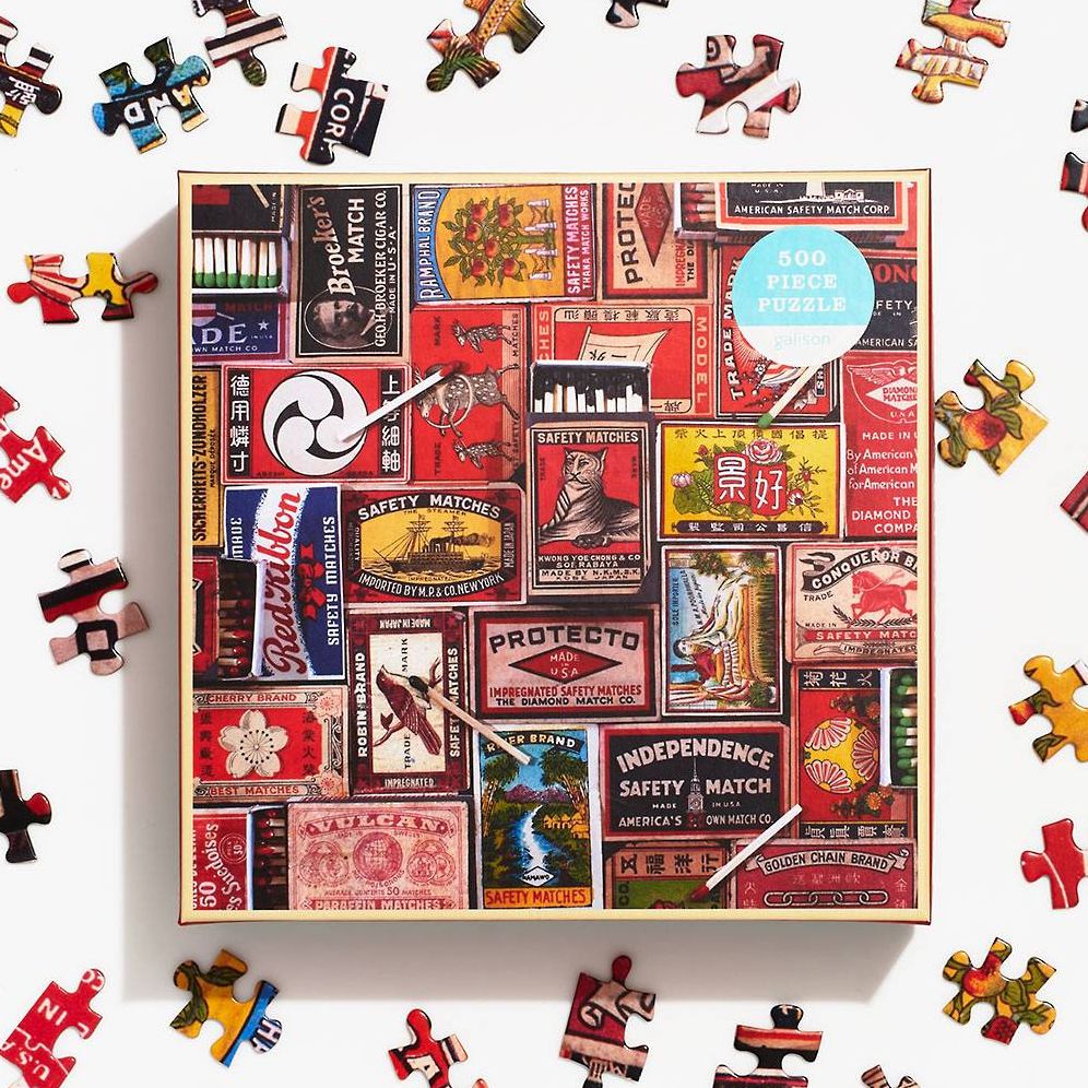 Vintage Matchboxes 500 Piece Puzzle