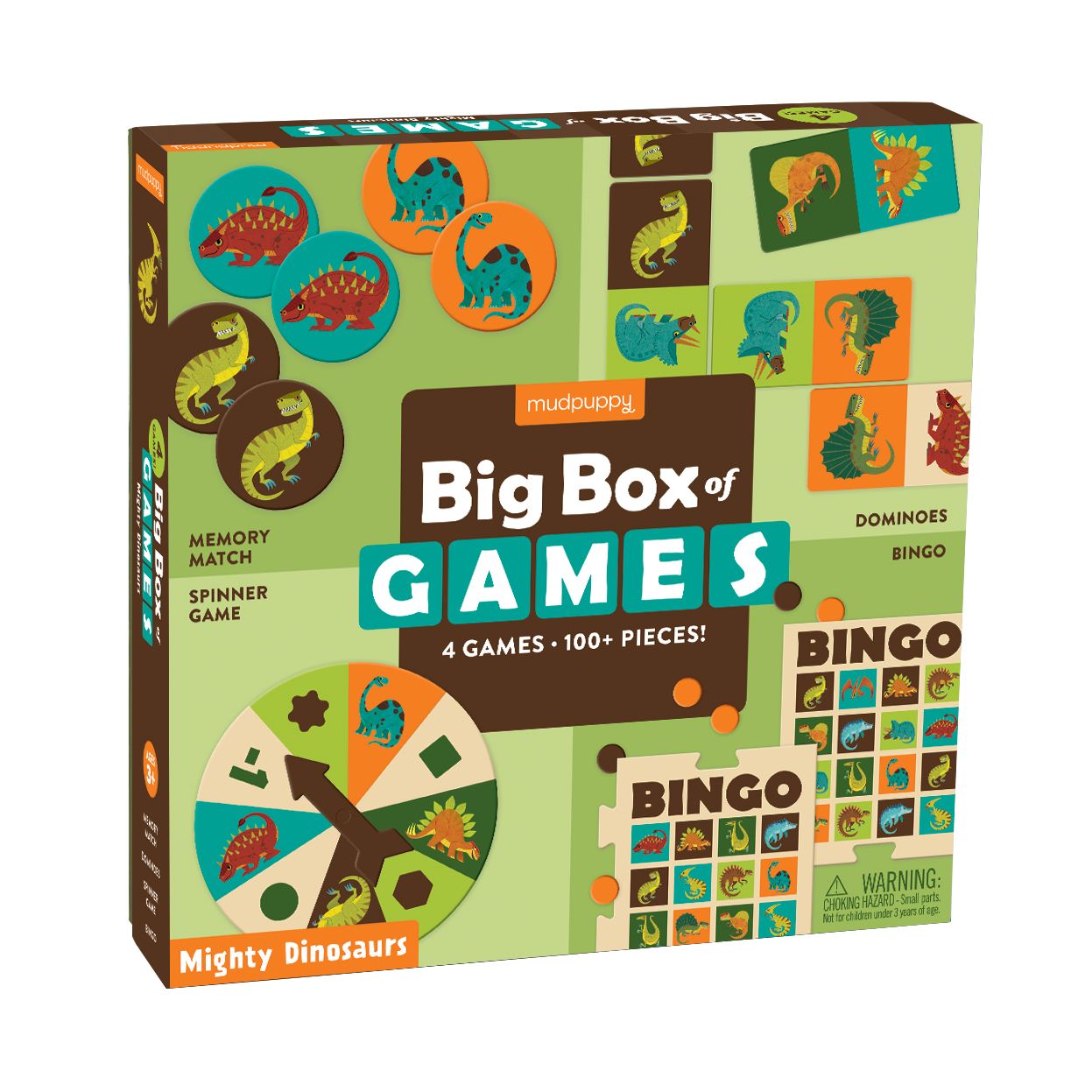 Mighty Dinosaurs Big Box of Games