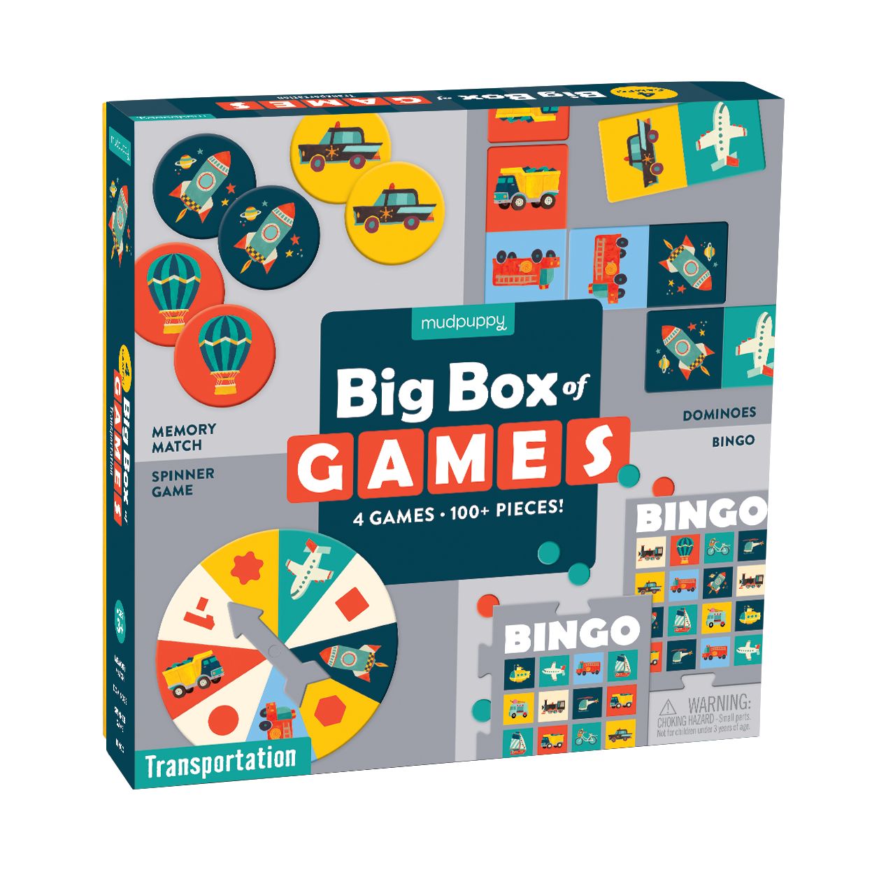 Transportation Big Box of Games