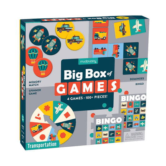 Transportation Big Box of Games