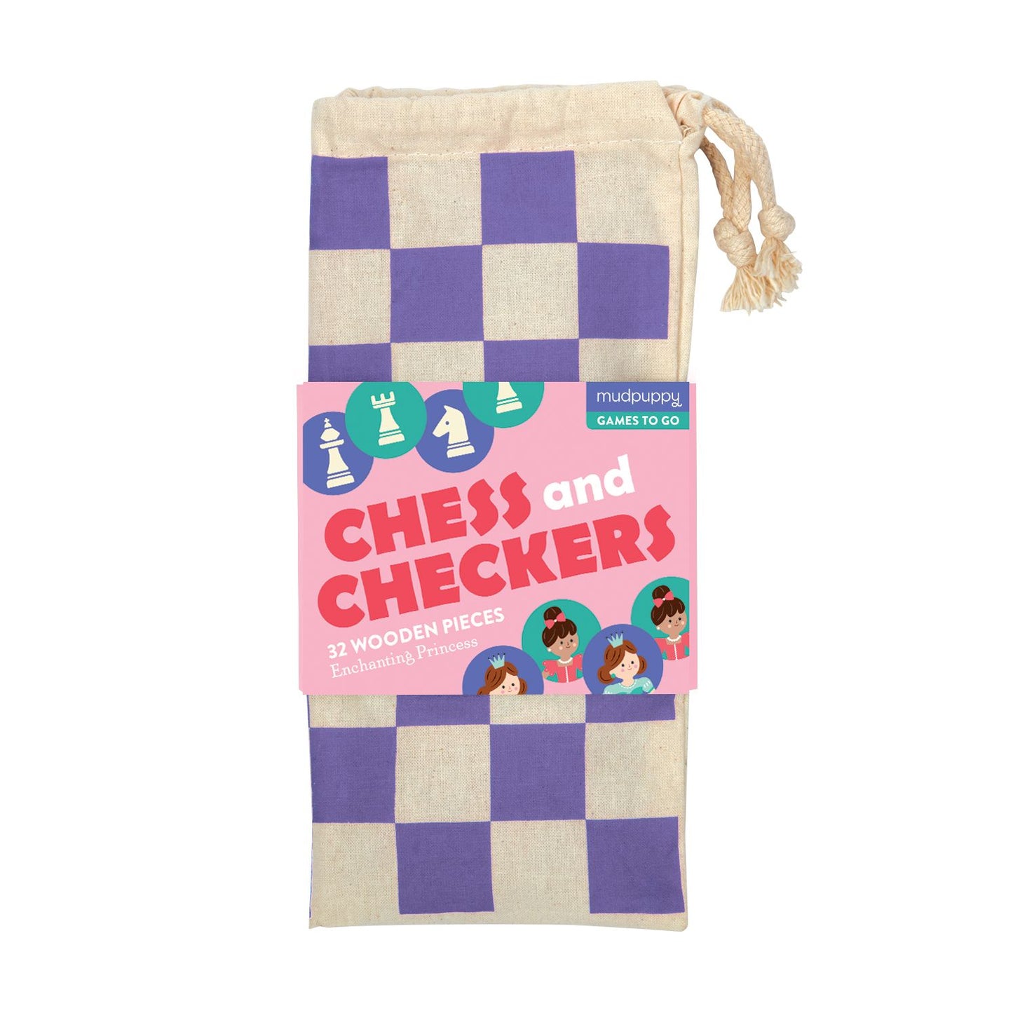 Enchanting Princess Chess & Checkers