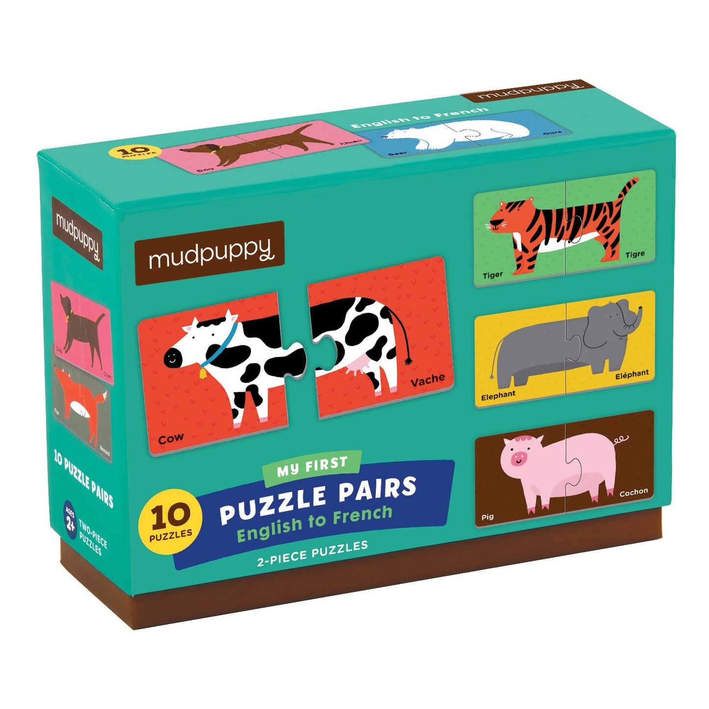 English to French My First Puzzle Pairs