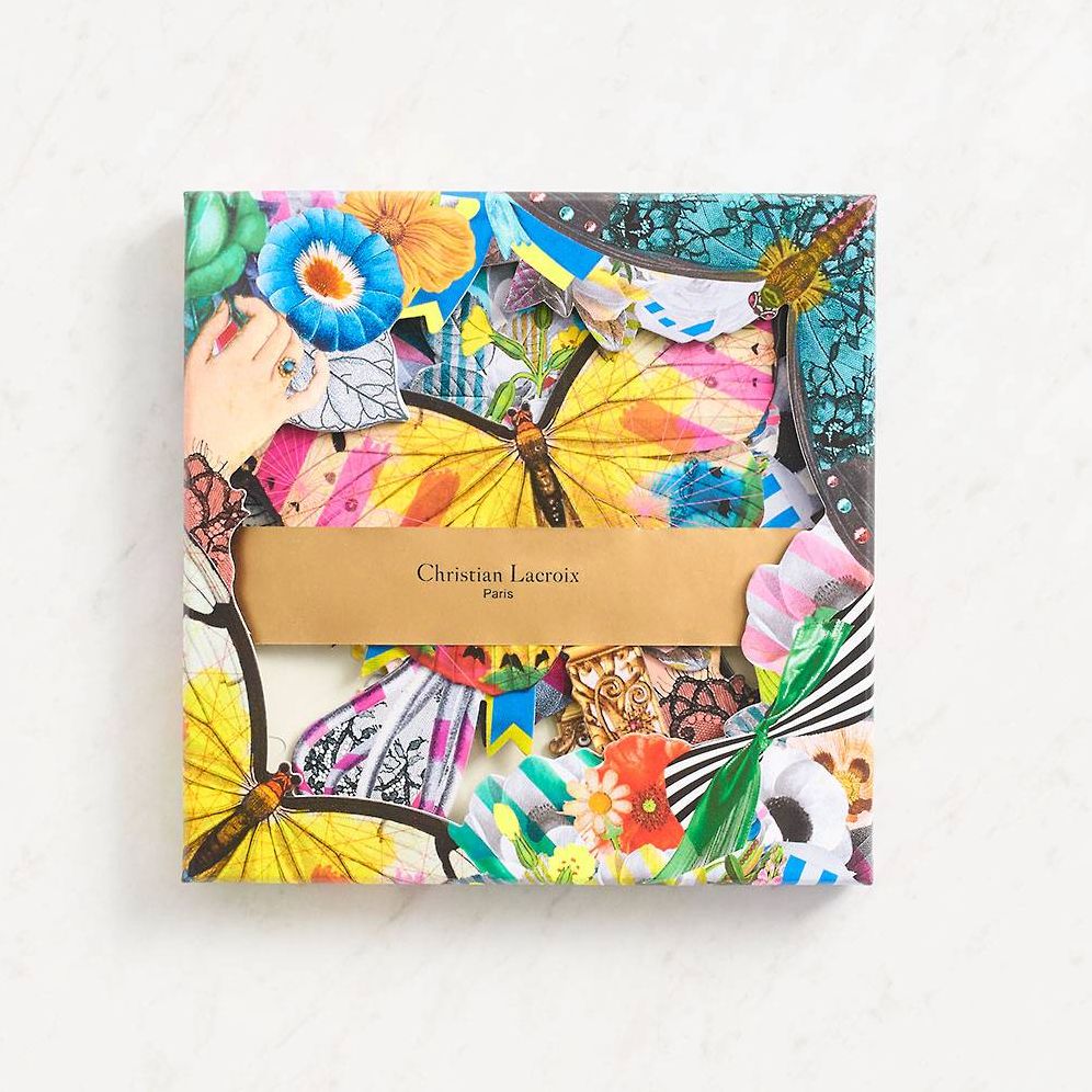 Christian Lacroix Frivolites Fan Diecut Boxed Notecards