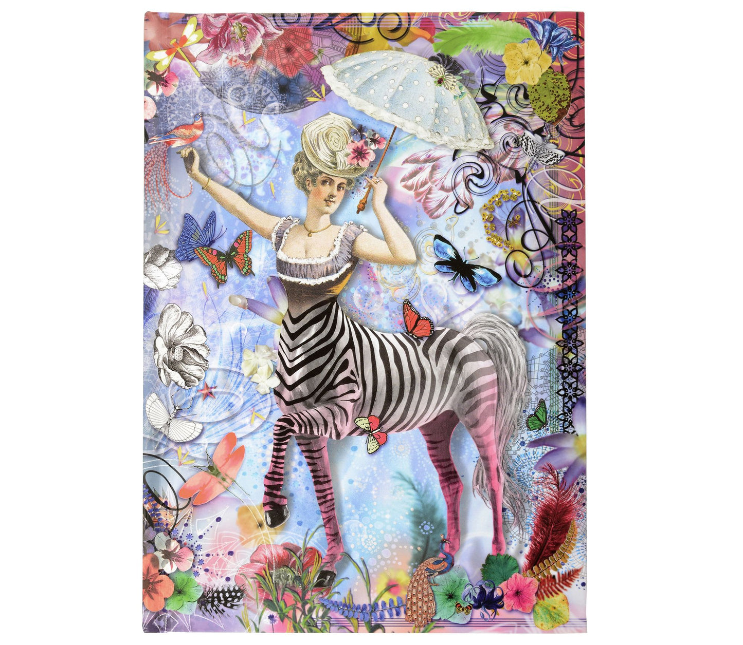 Christian LaCroix Zebra Girl B5 10" X 7" Hardcover Journal