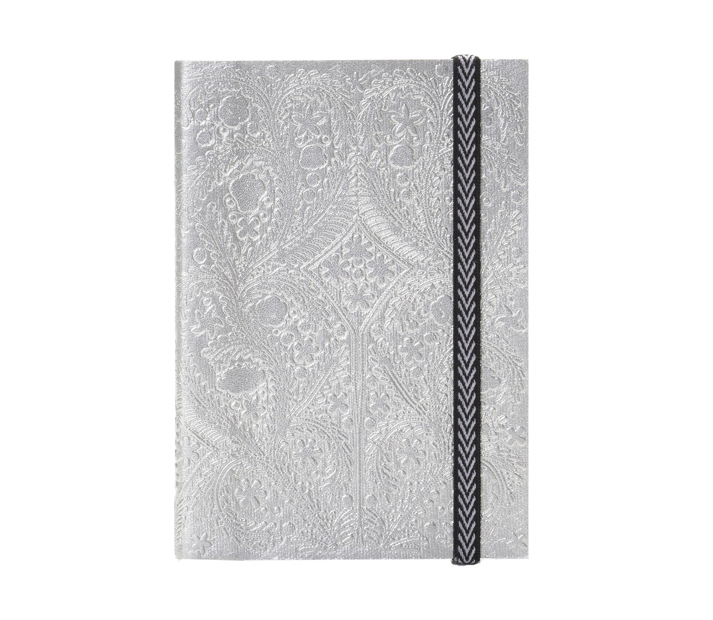 Christian LaCroix Silver A6 6" X 4.25" Paseo Notebook
