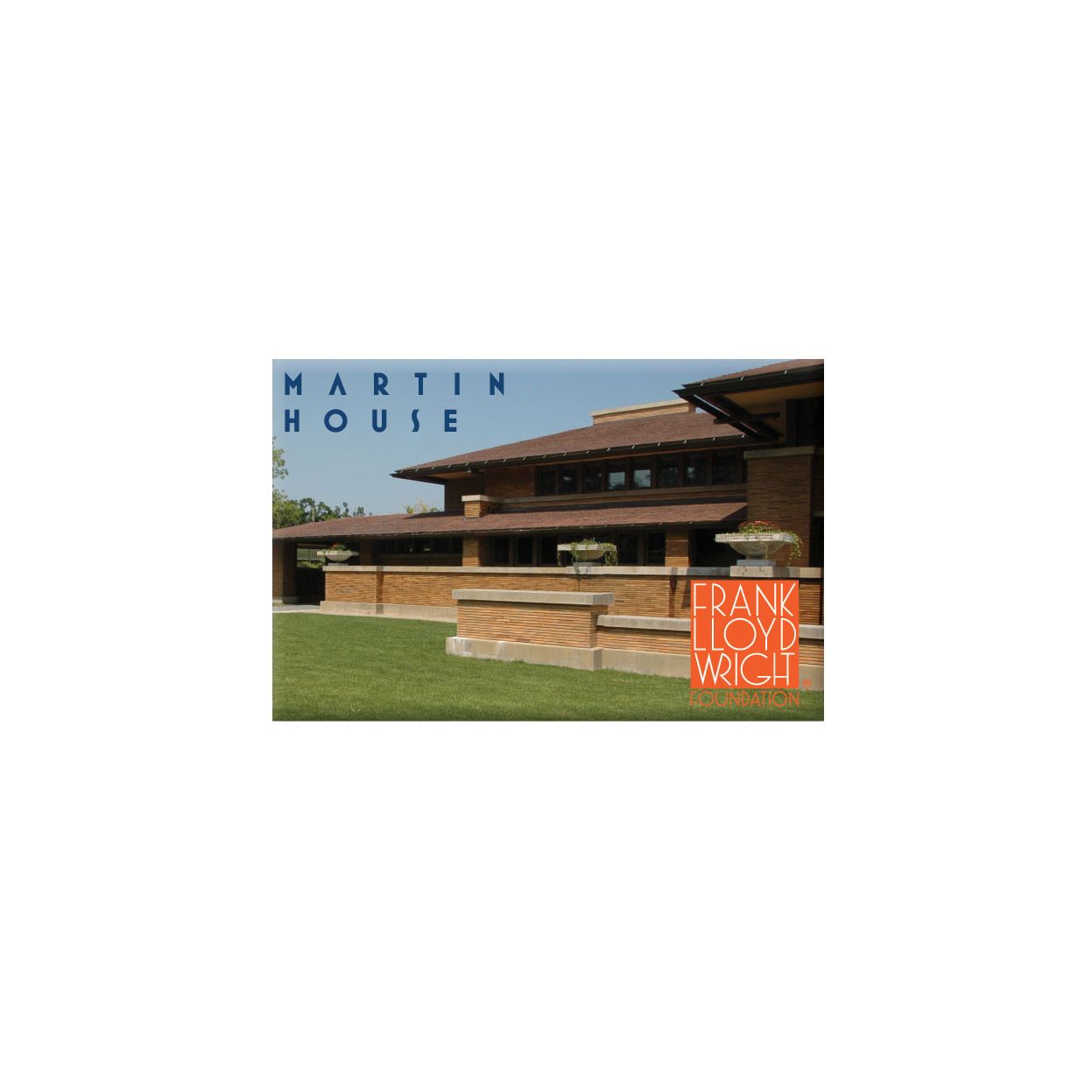 Frank Lloyd Wright Martin House Magnet