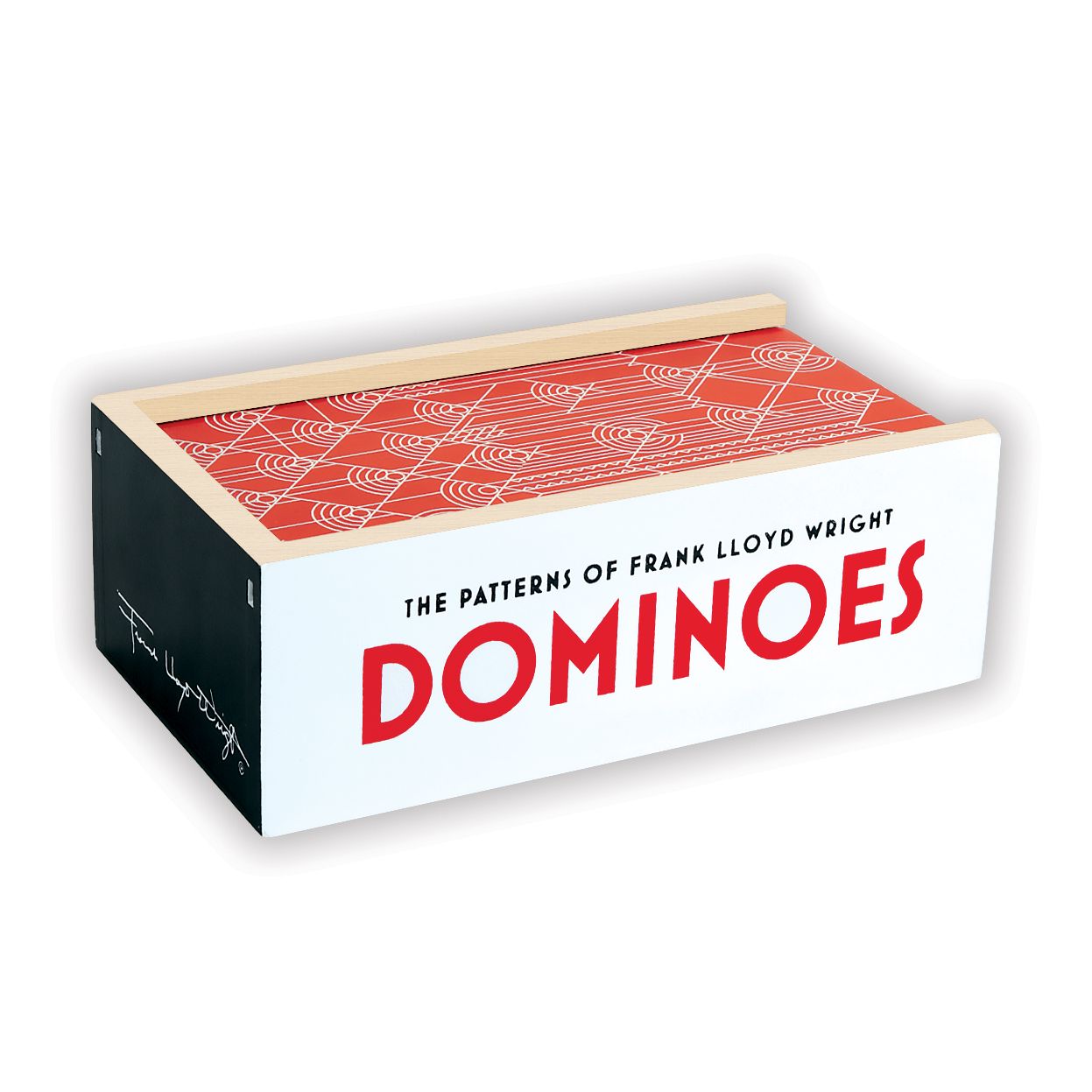 FLW WOODEN DOMINOES