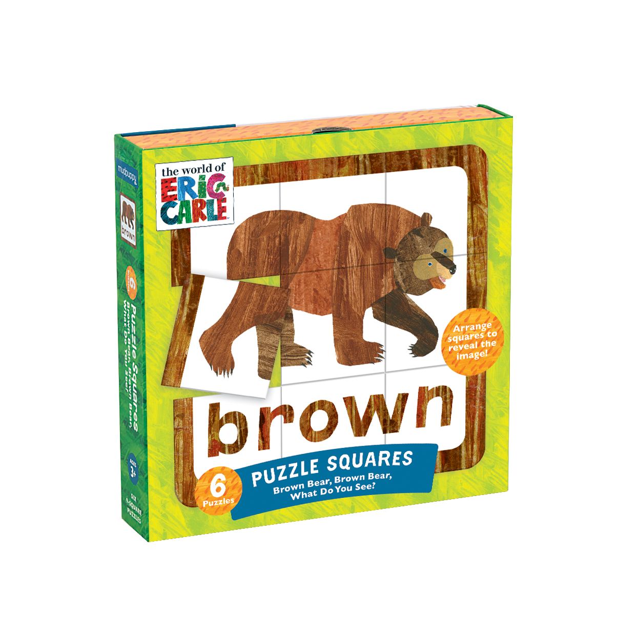 The World Of Eric Carle Brown Bear, Brown Bear, What Do You See? Puzzle Squares