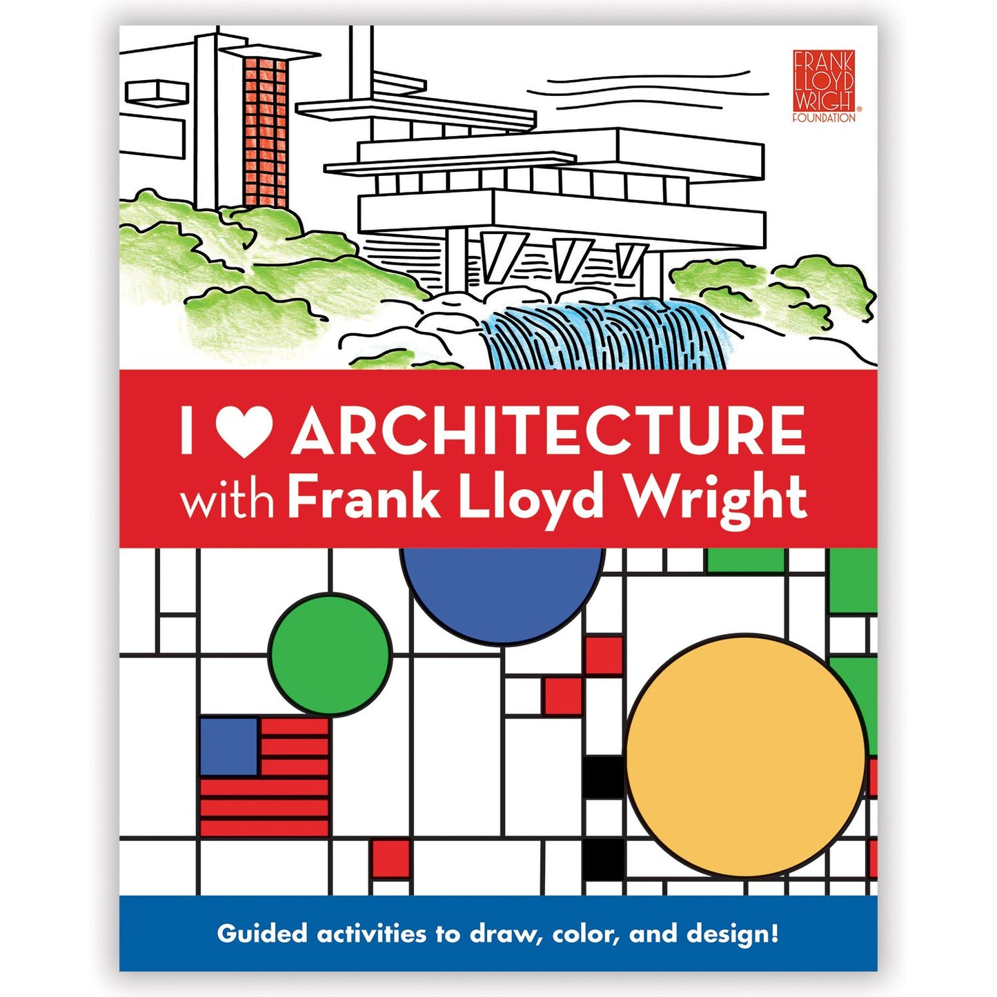 Frank Lloyd Wright Architecture Activity Book