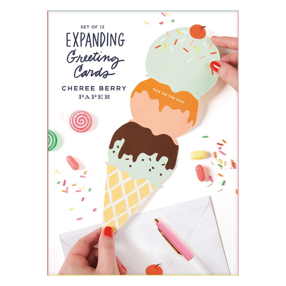Cheree Berry Expanding Greeting Card Set