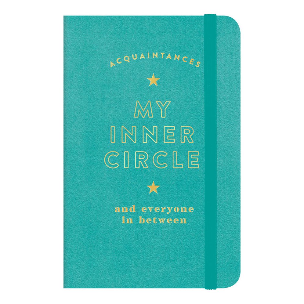 My Inner Circle Vegan Leather Address Book Keeper