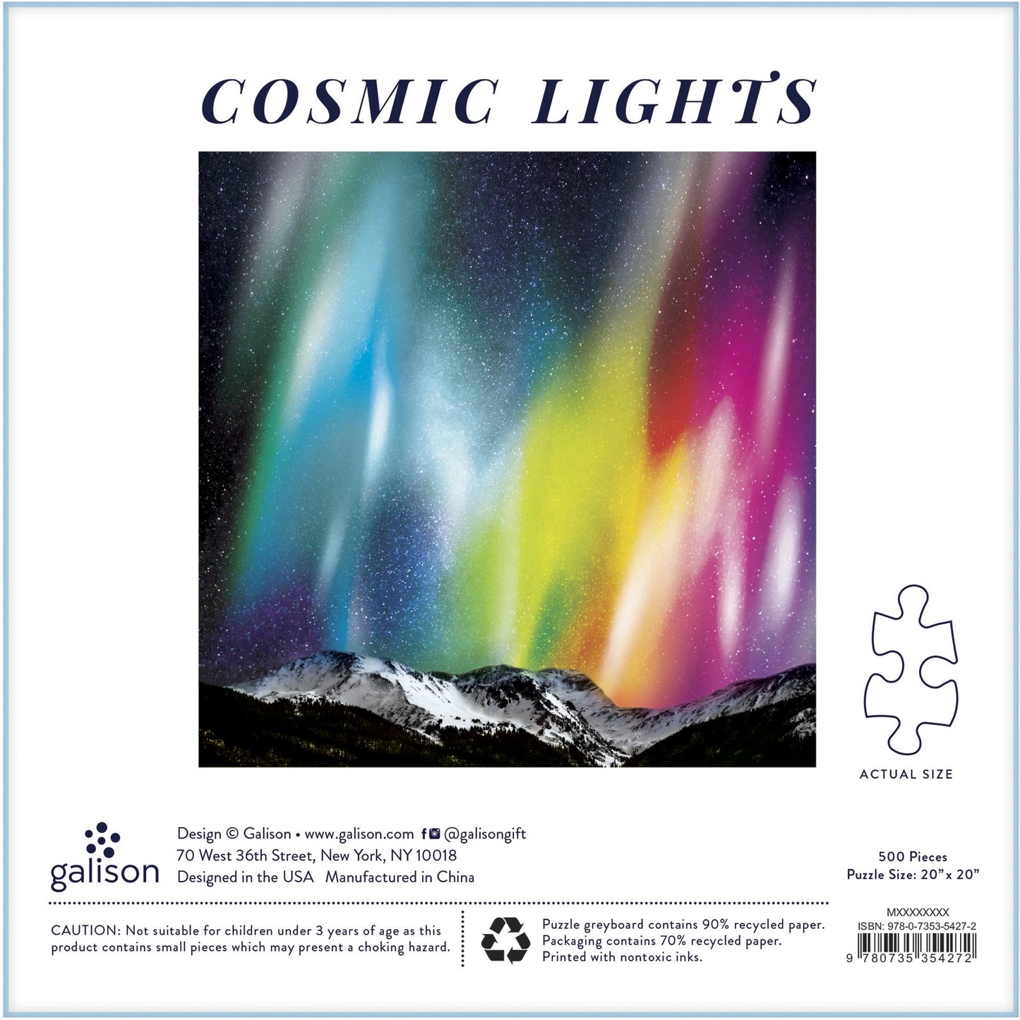 Cosmic Lights 500 Pc Puzzle