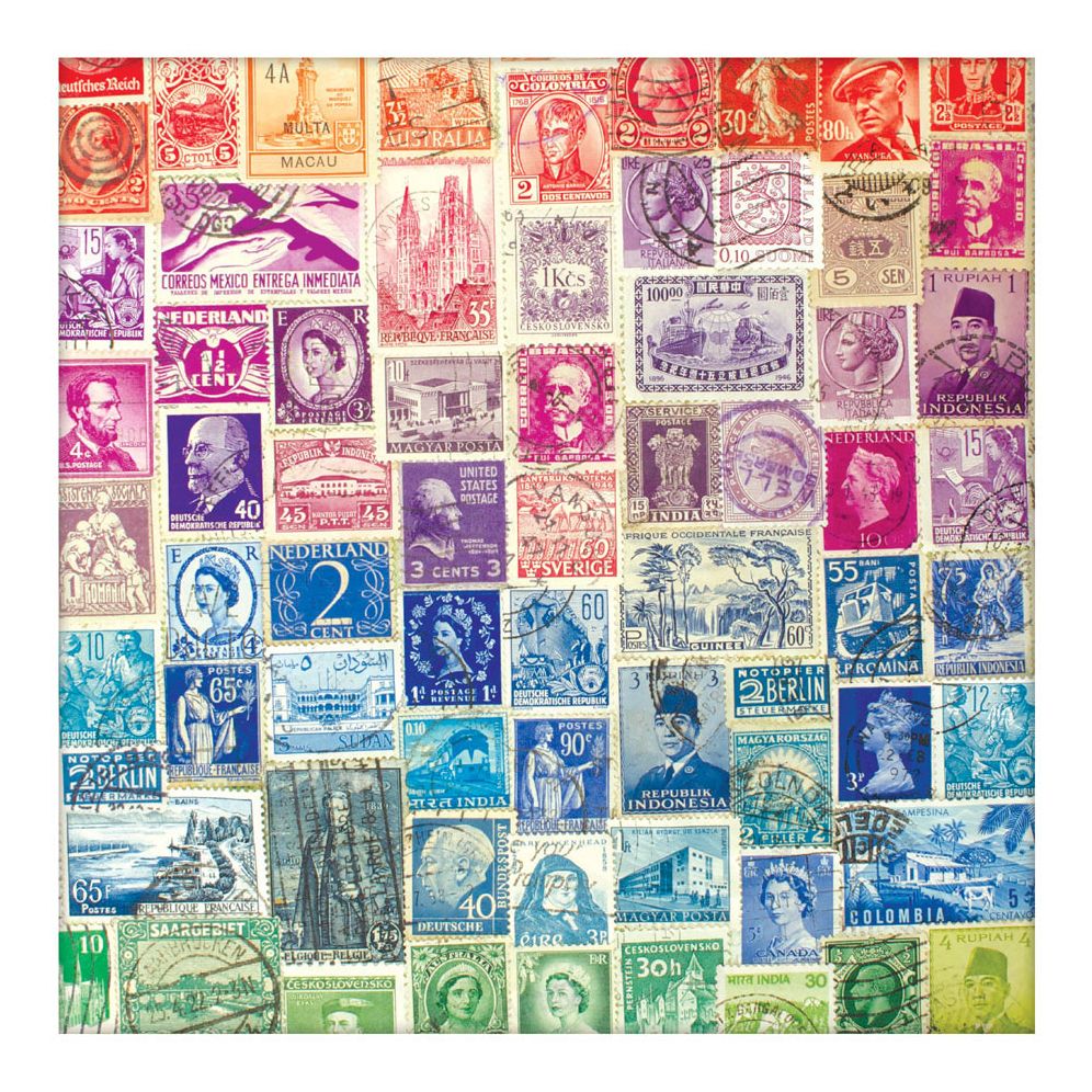 Vintage Stamps 500 Pc Puzzle