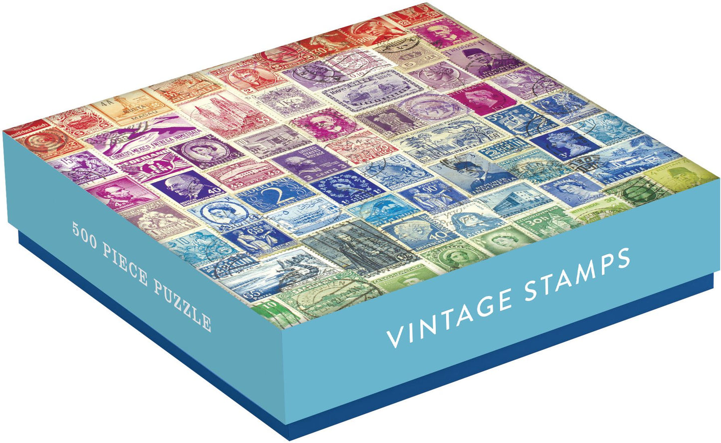 Vintage Stamps 500 Pc Puzzle