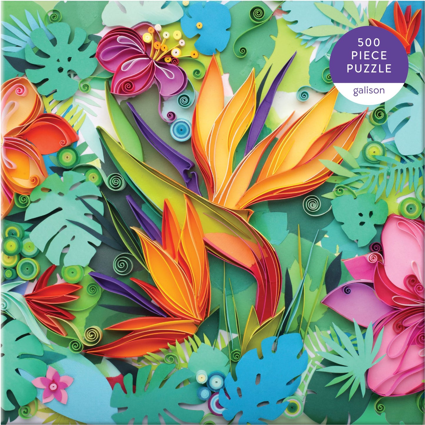 Paper Paradise 500 Piece Puzzle