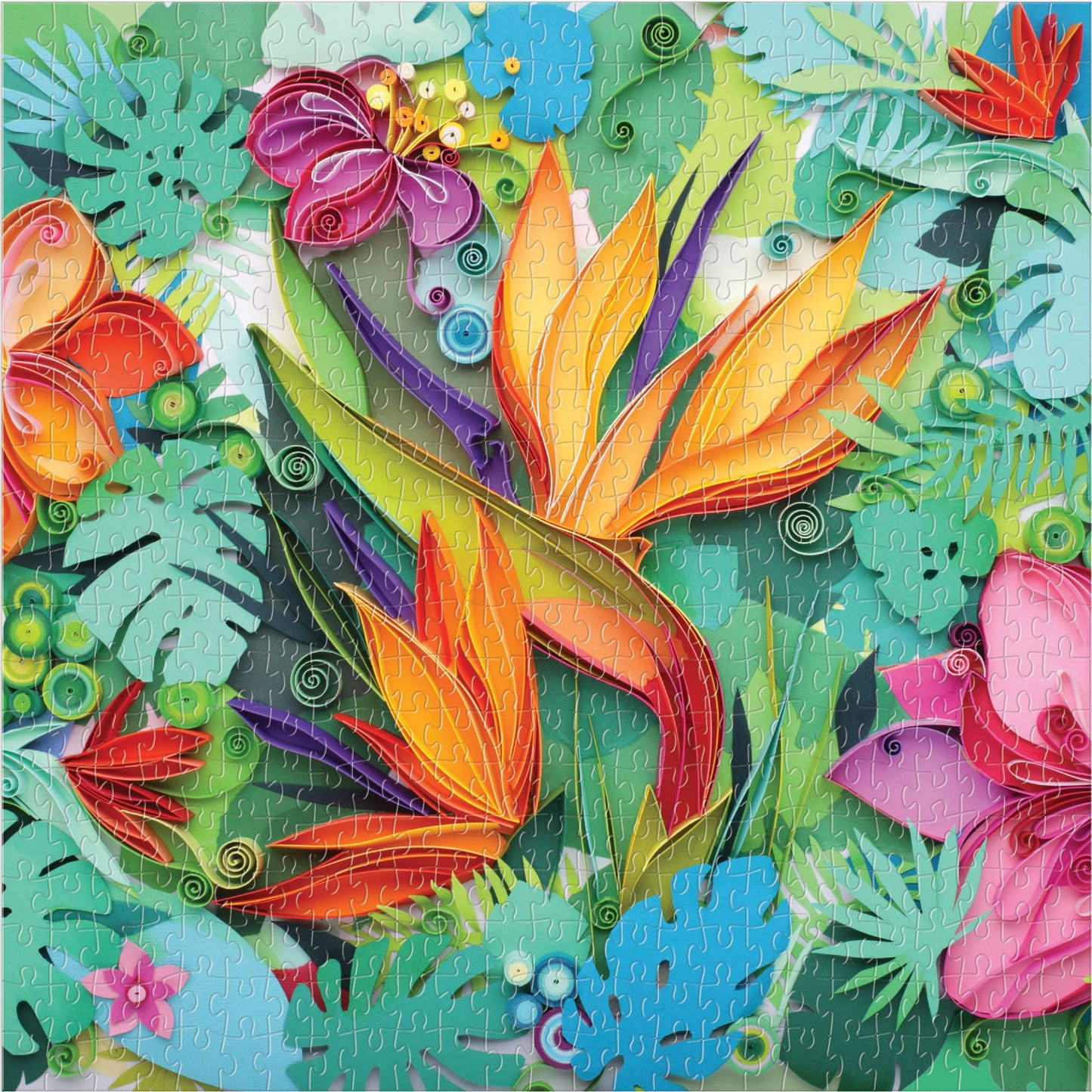 Paper Paradise 500 Piece Puzzle