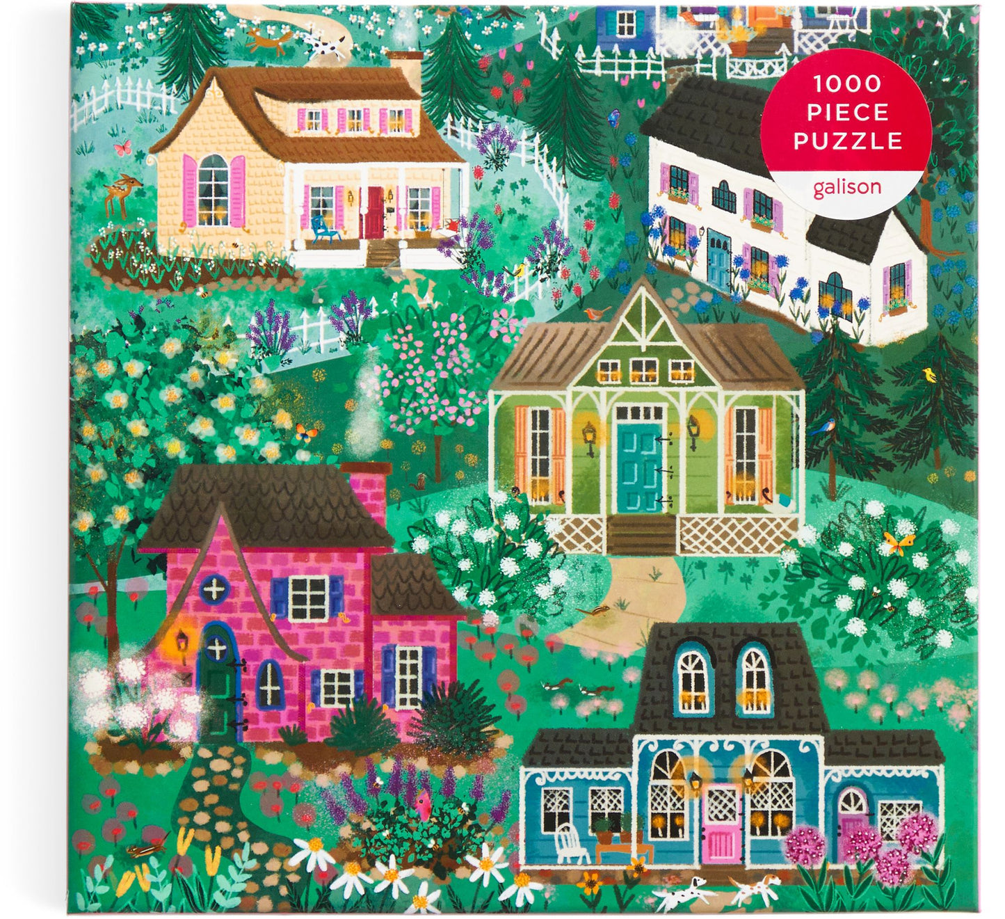 Joy Laforme The Cottage Hills 1000 Piece Puzzle in a Square Box