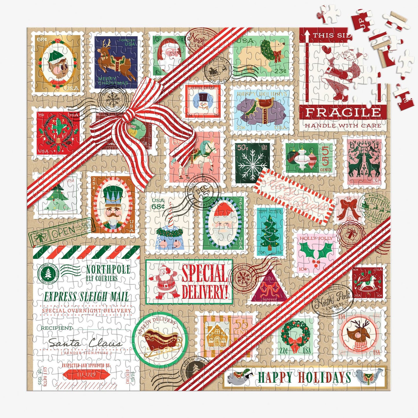 Santa Mail 500 Piece Puzzle
