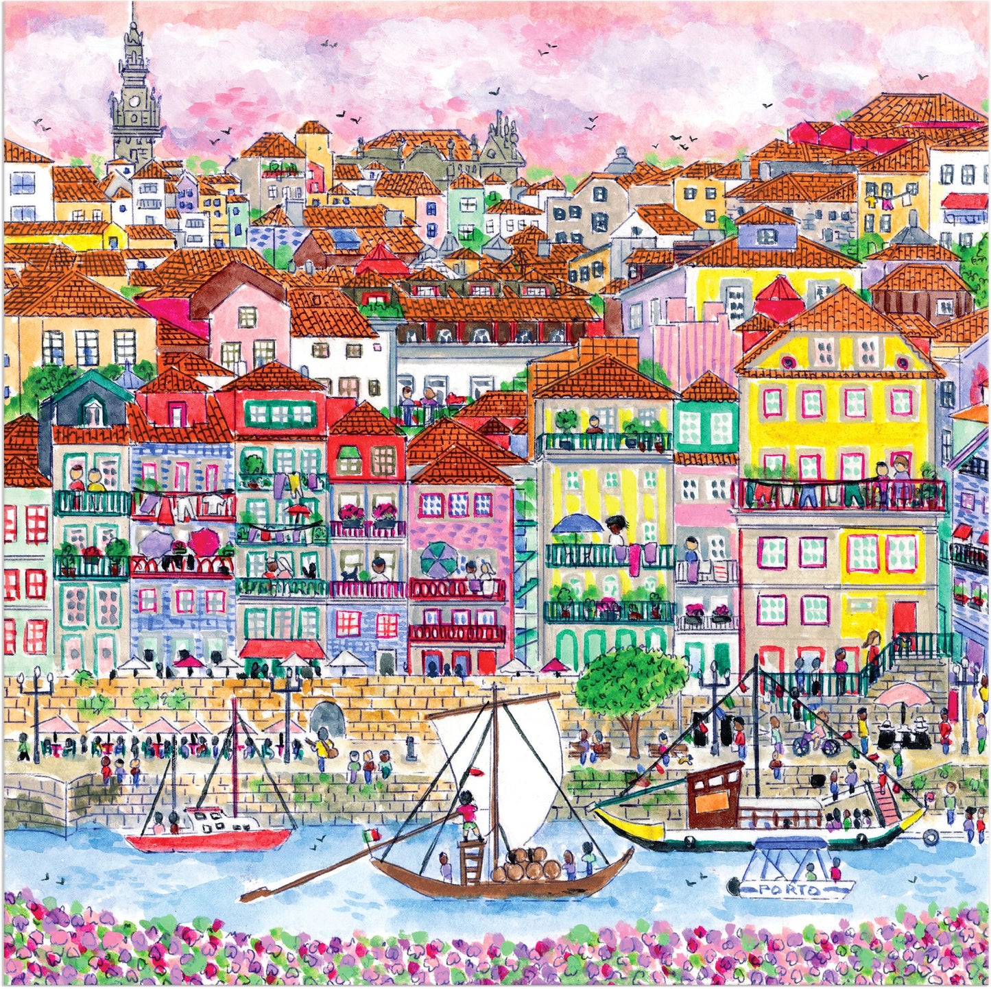 Michael Storrings Summer in Portugal 500 Piece Puzzle