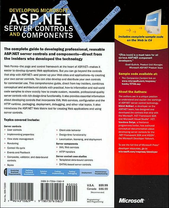 Developing Microsoft ASP.NET Server Controls and Components