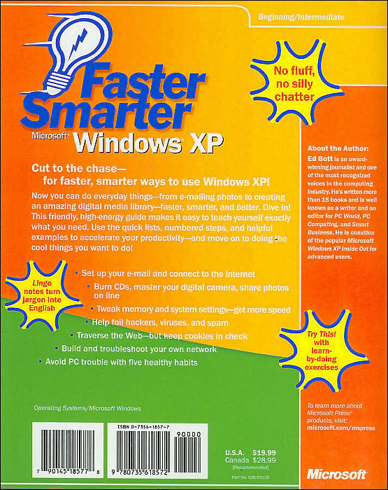 Faster Smarter Microsoft Windows XP