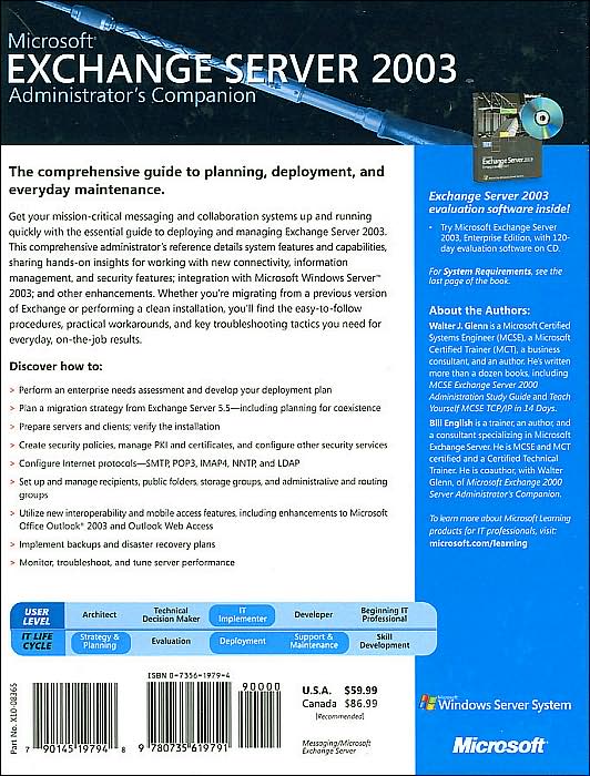 Micosoft Exchange Server 2003: Administration Companion