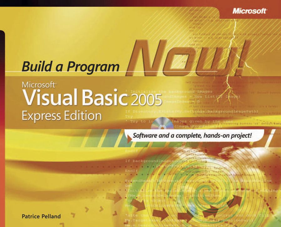 Microsoft Visual Basic 2005: Build a Program Now!