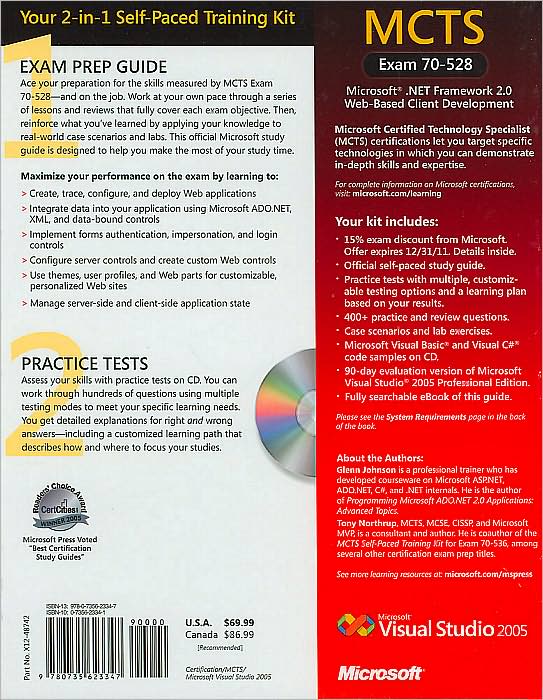 MCTS Self-Paced Training Kit (Exam 70-528): Microsoft .Net Framework 2.0 Web-Based Client Development (Training Kit Series)