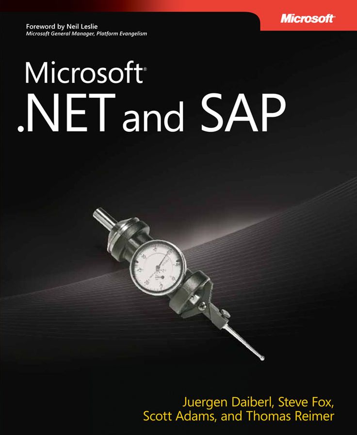 Microsoft .NET and SAP