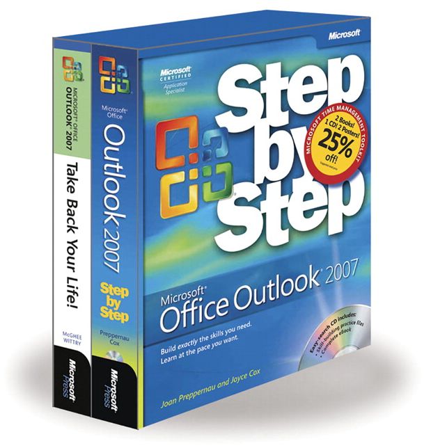 Microsoft Time Management Toolkit: Microsoft Office Outlook 2007 Step-By-Step/Take Back Your Life! [With CDROM and 2 Posters]