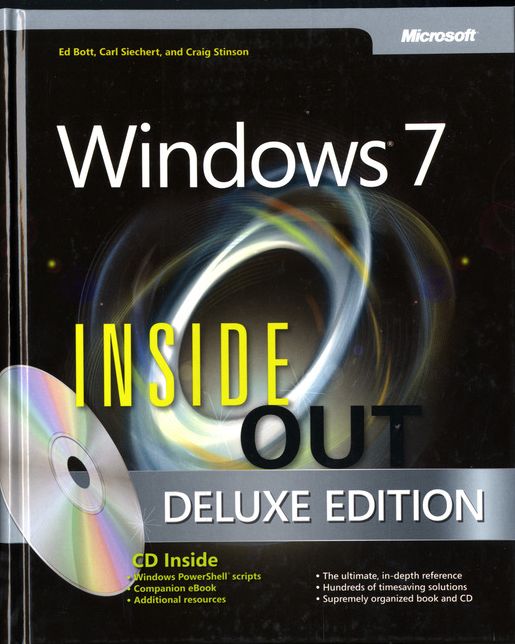 Windows 7 Inside Out, Deluxe Edition