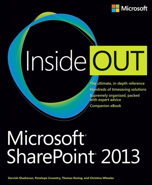 Microsoft SharePoint 2013 Inside Out