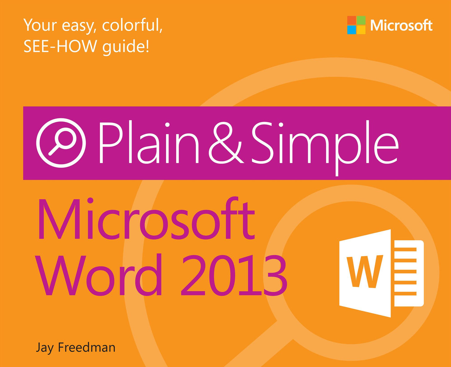 Microsoft Word 2013 Plain & Simple