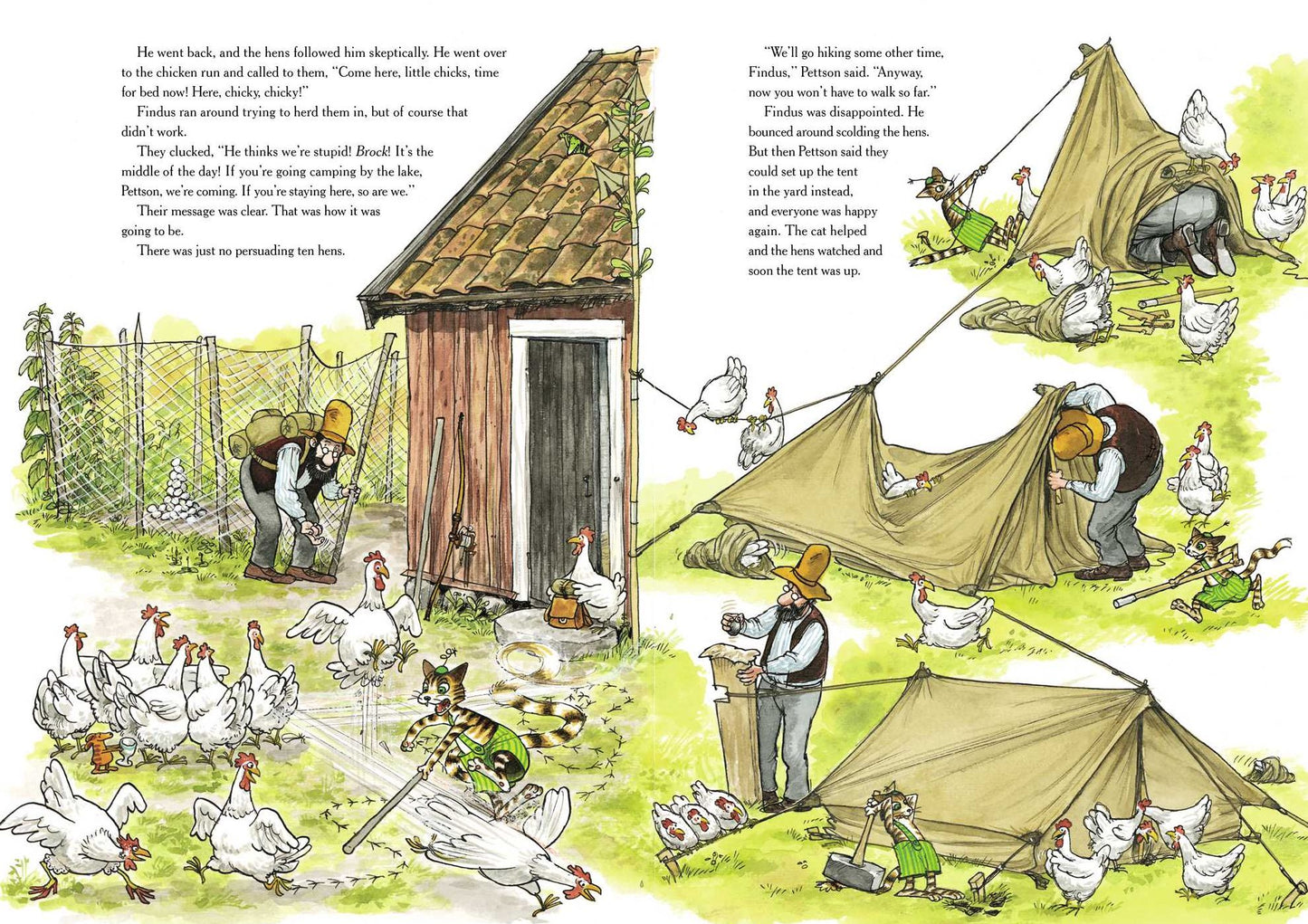 The Camping Trip: The Adventures of Pettson & Findus