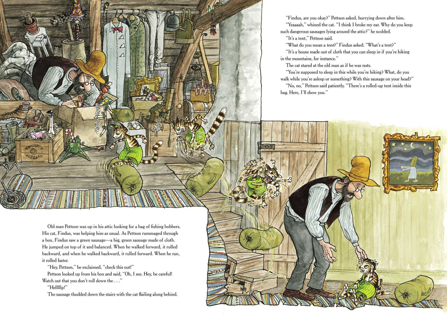 The Camping Trip: The Adventures of Pettson & Findus