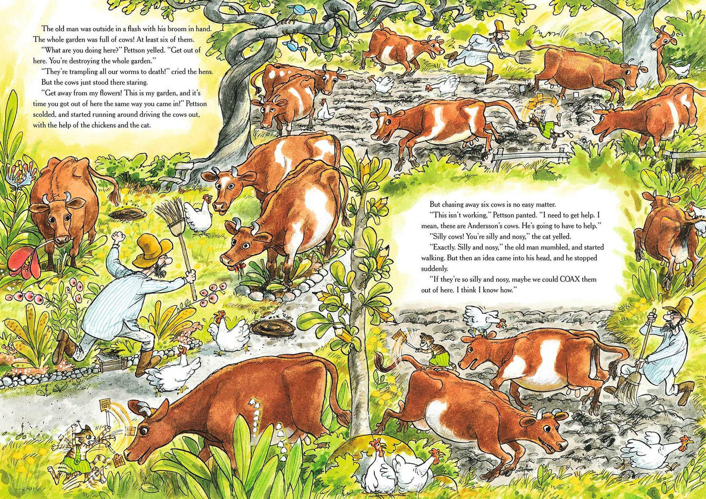 A Ruckus in the Garden: The Adventures of Pettson and Findus